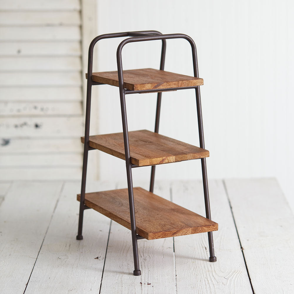 Tabletop A-Frame Shelves