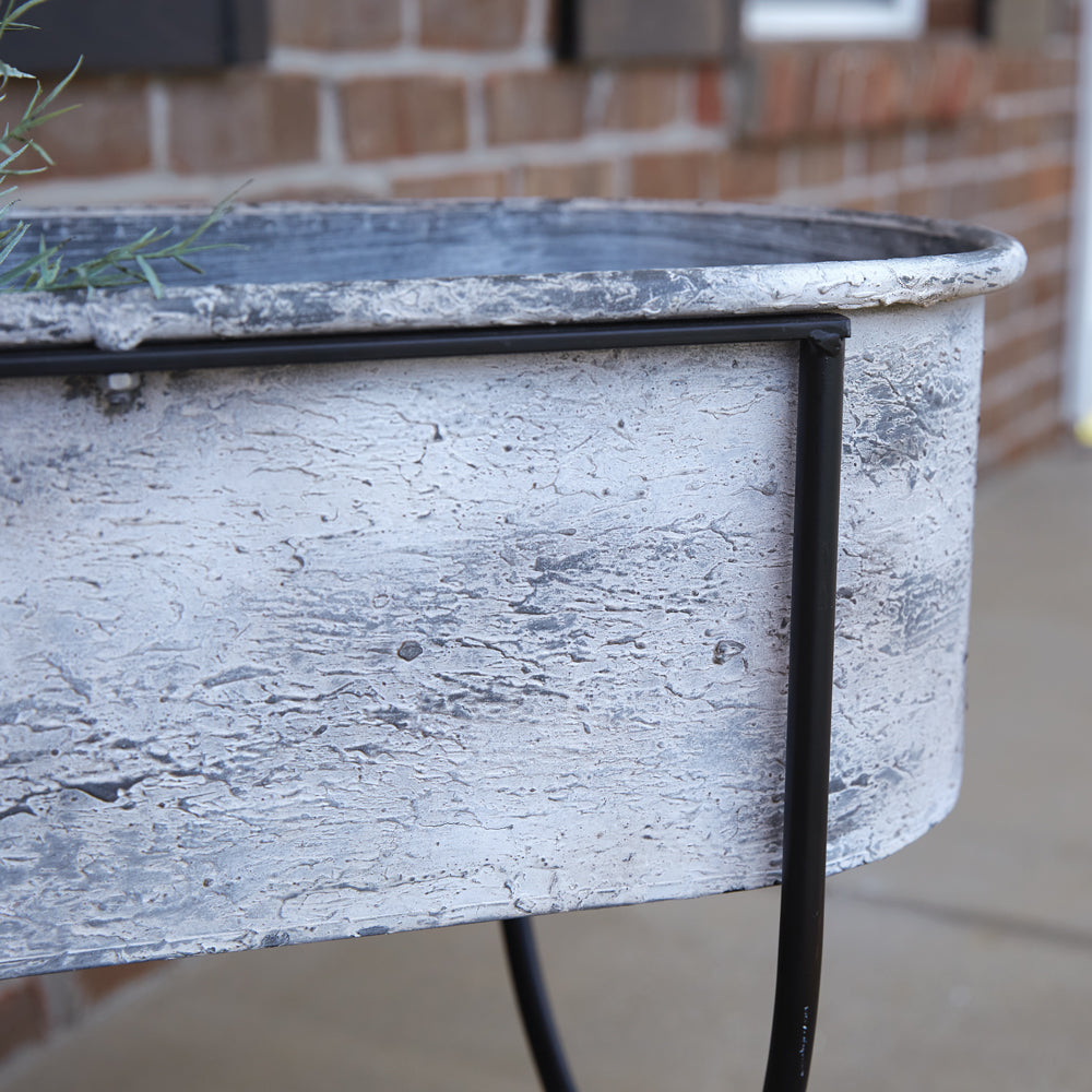 Farmhouse Washtub Bin